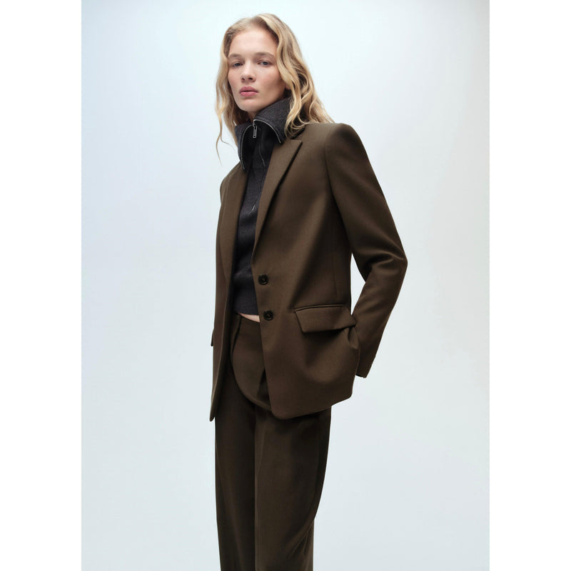 Blazer Costume Droit - Khaki