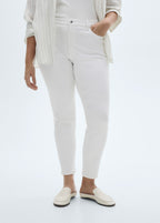 Jean Skinny Taille Normale - White