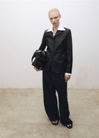 Blazer Cuir Boutons