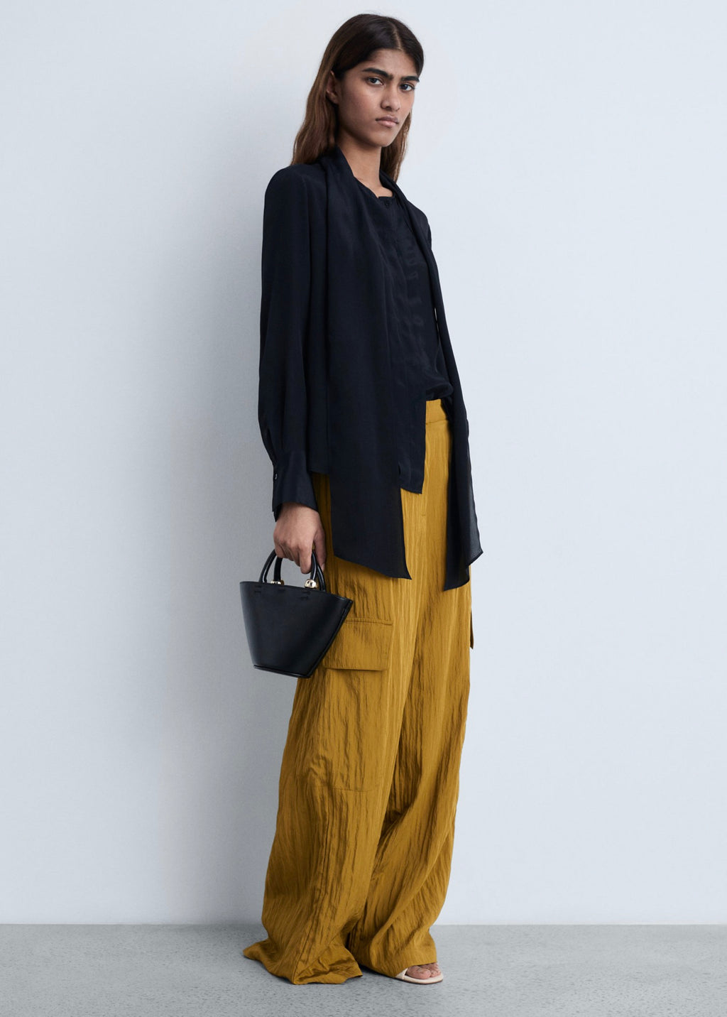 Pantalon Cargo Texturé