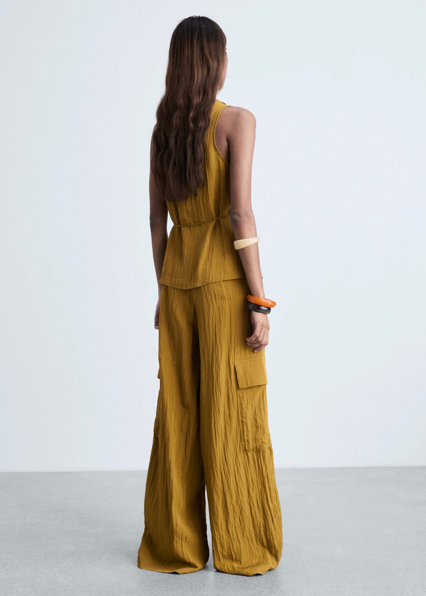 Pantalon Cargo Texturé