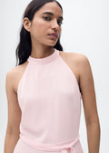 Robe Plissée Emmanchures Américaines