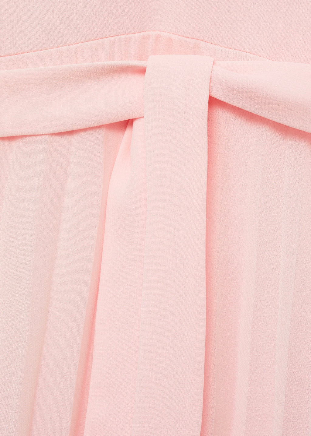 Robe Plissée Emmanchures Américaines