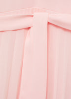 Robe Plissée Emmanchures Américaines