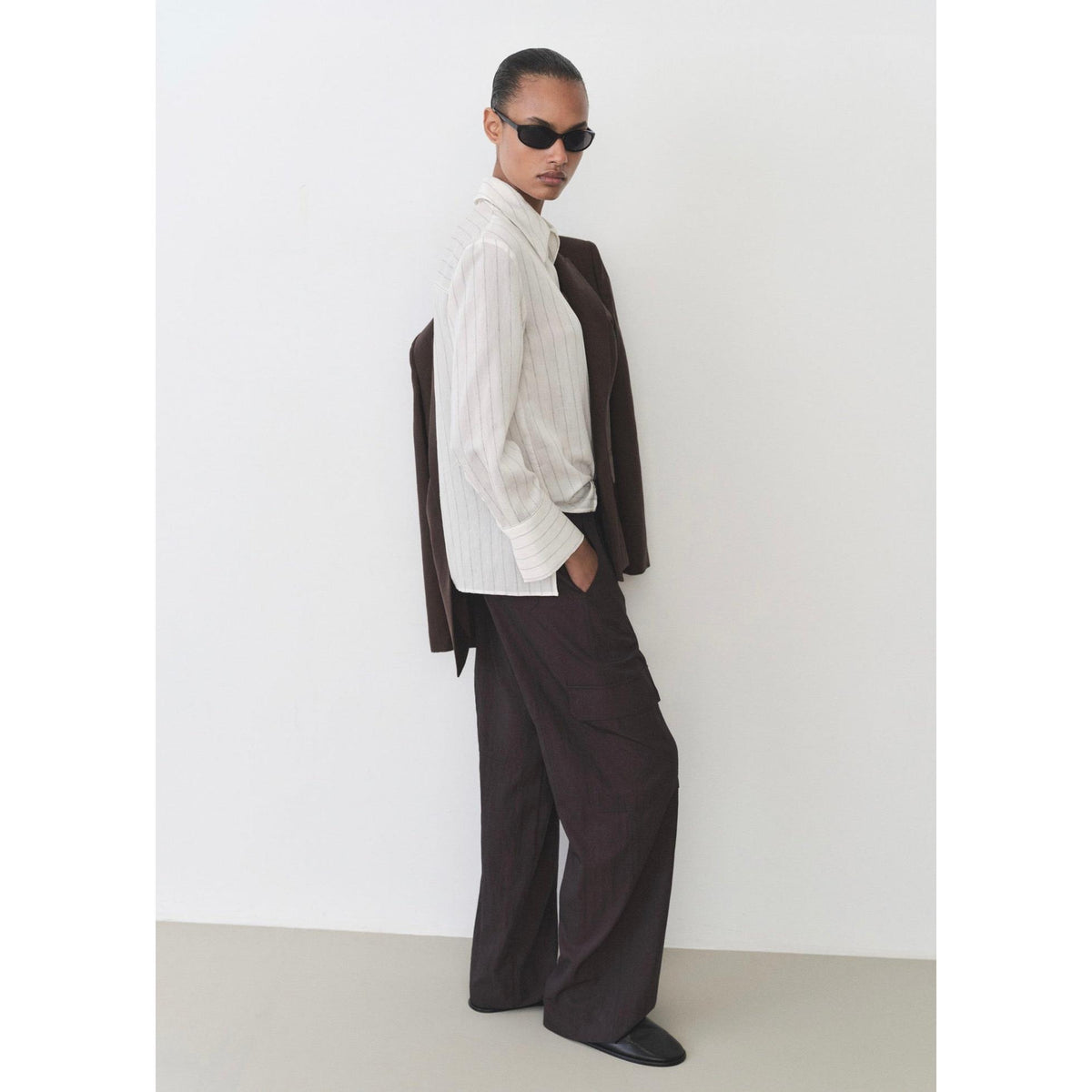 Pantalón Cargo Soft - Charcoal