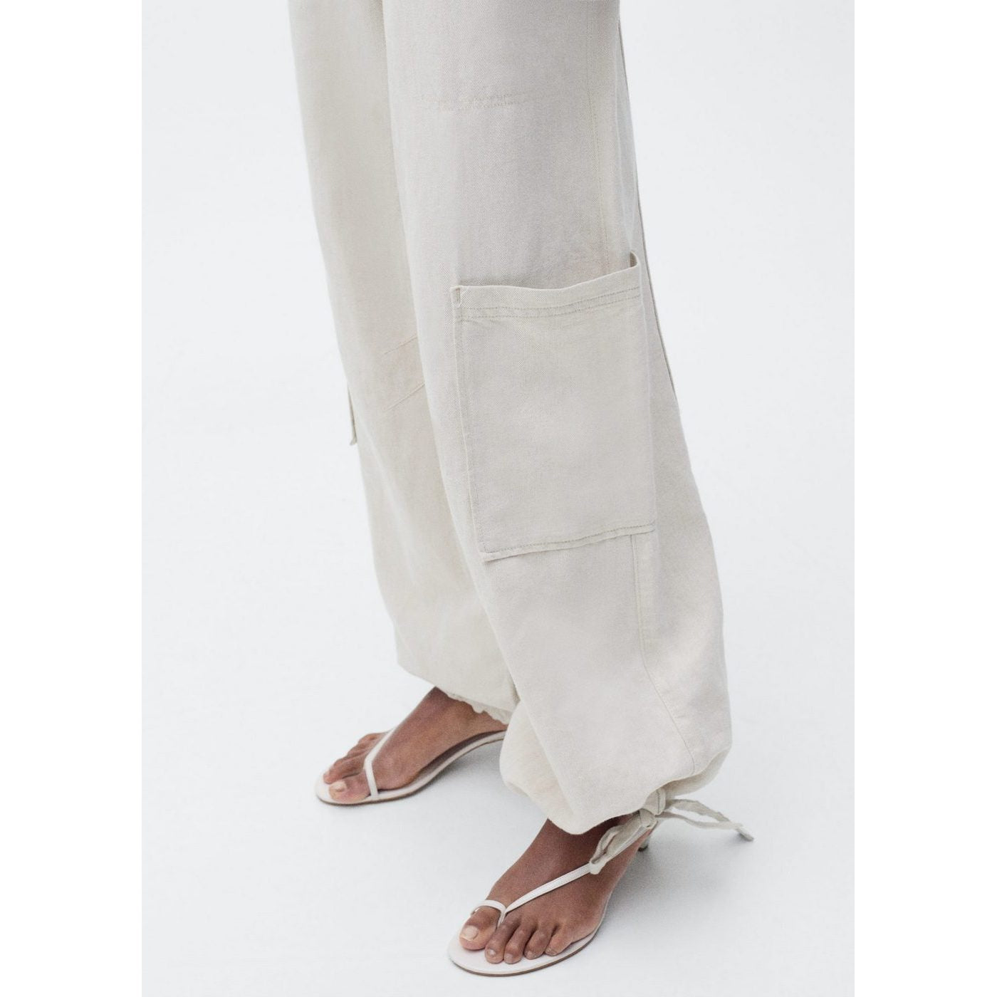 Pantalon Ellie - Gris Clair/Pastel