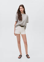 Short Cargow Blanco Roto - Niña