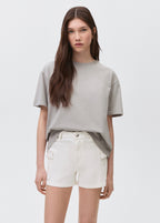 Short Cargow Blanco Roto - Niña