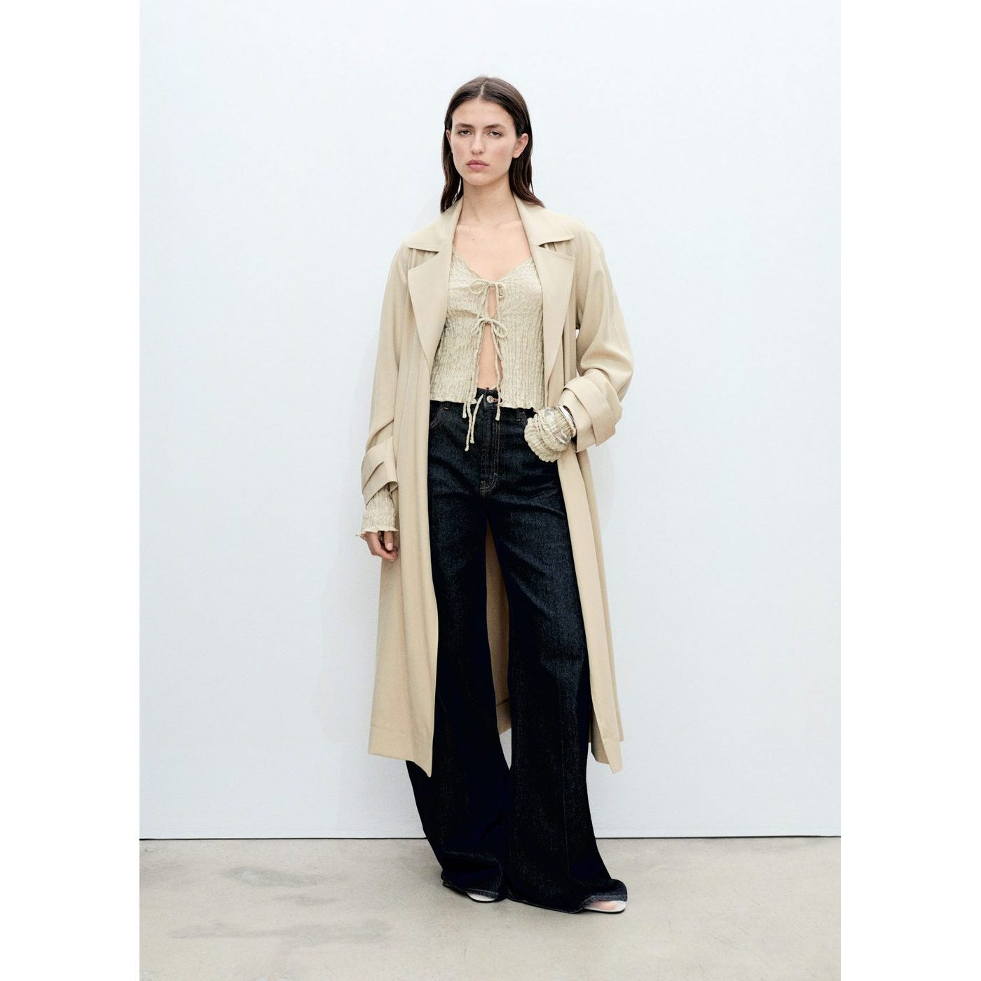 Trench Taxi - Gris Clair/Pastel
