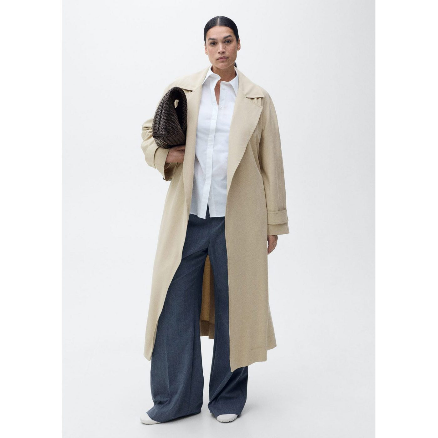 Trench Taxi - Gris Clair/Pastel