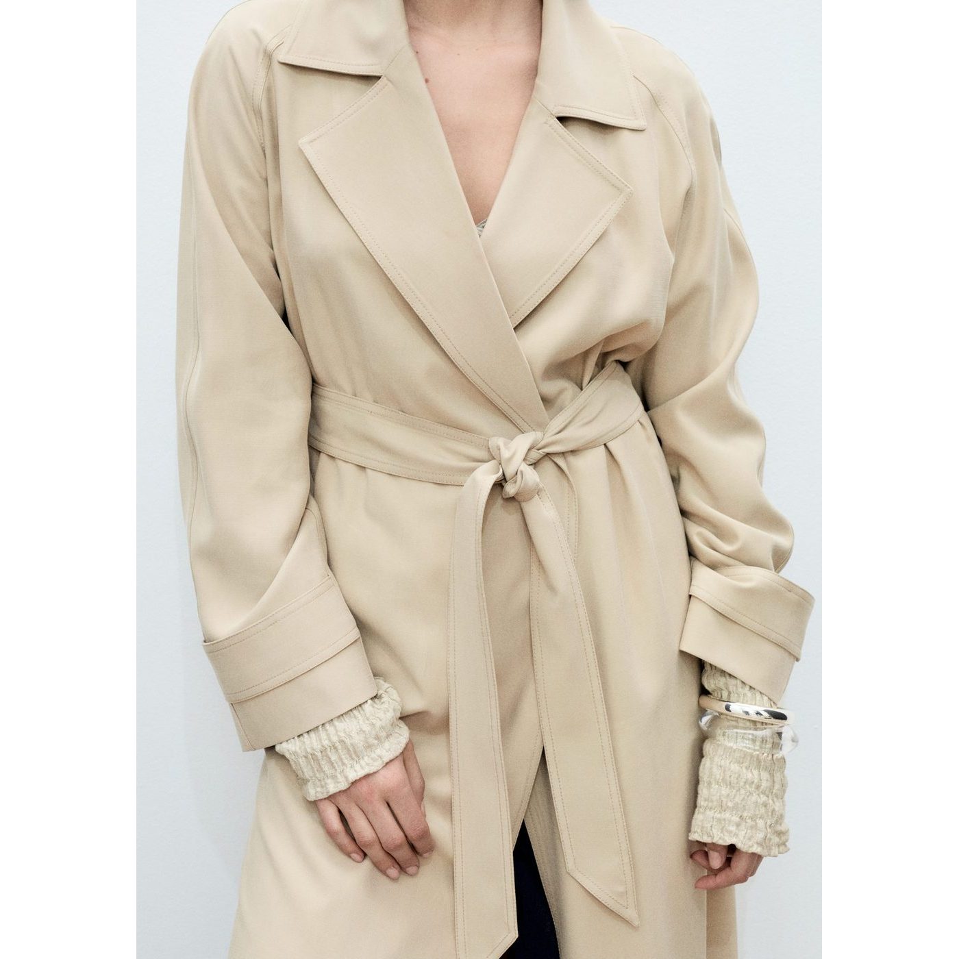 Trench Taxi - Gris Clair/Pastel