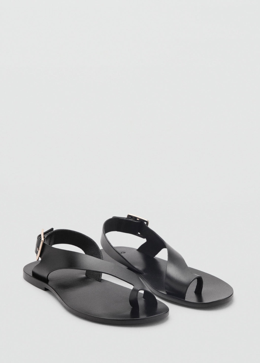 Sandales Cuir Lanière Croisée