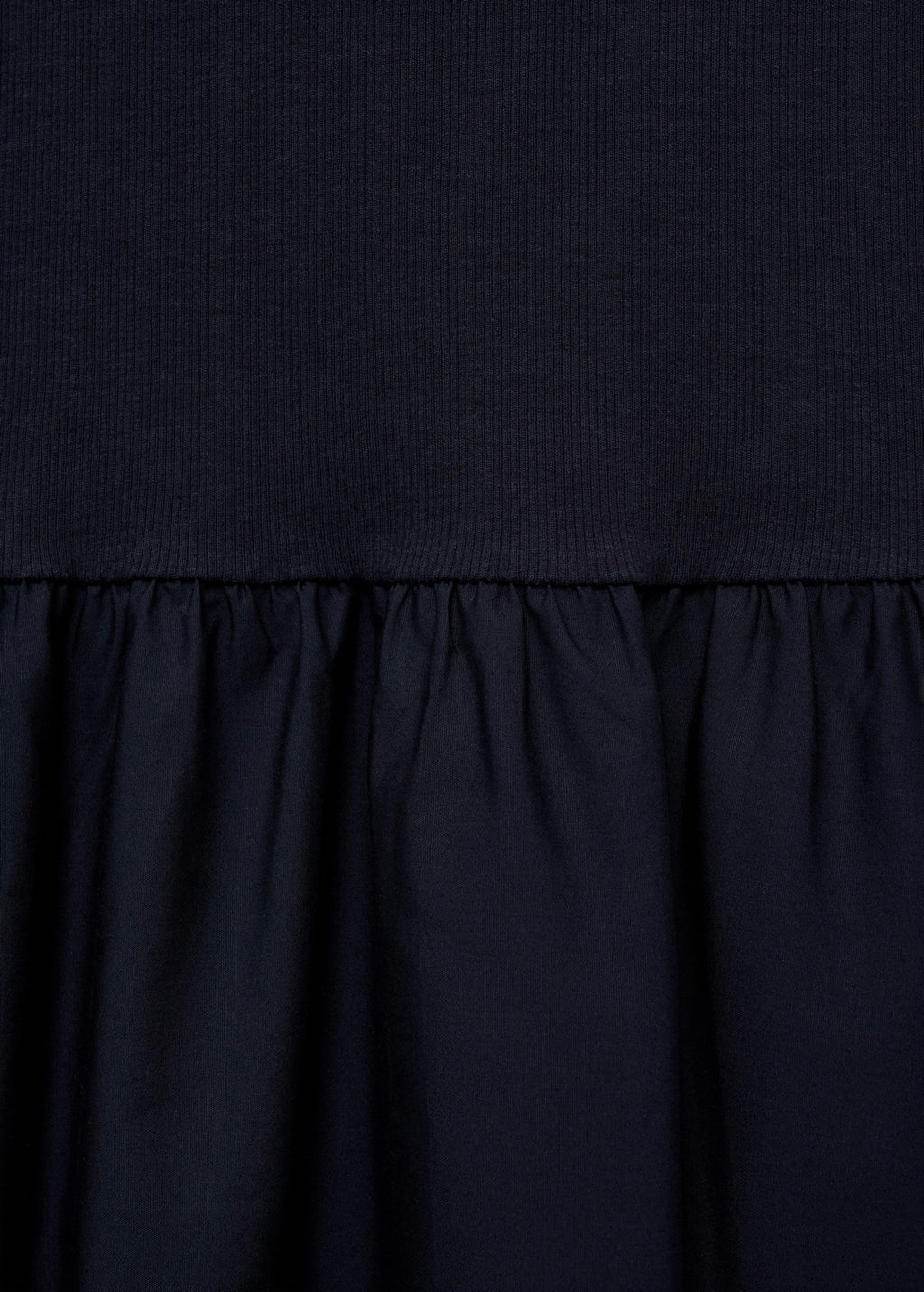 Robe Évasée Tissu Combiné