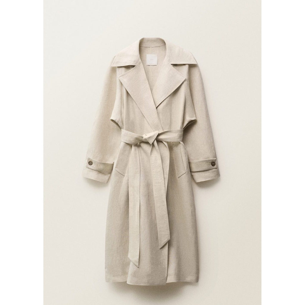 Trench Wanalino - Gris Clair/Pastel