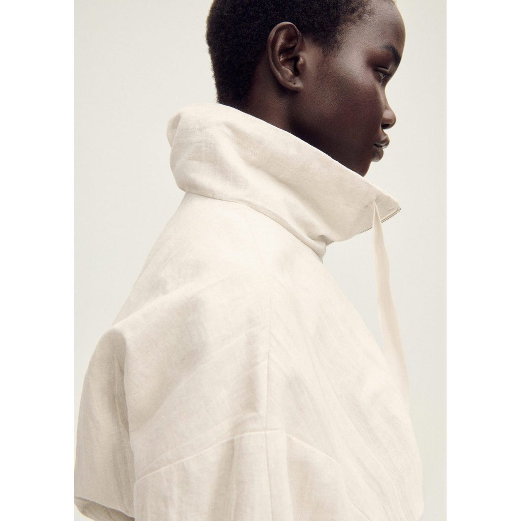 Veste Courte En Lin Mélangé