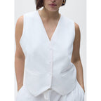 Gilet Bonnie - Blanc