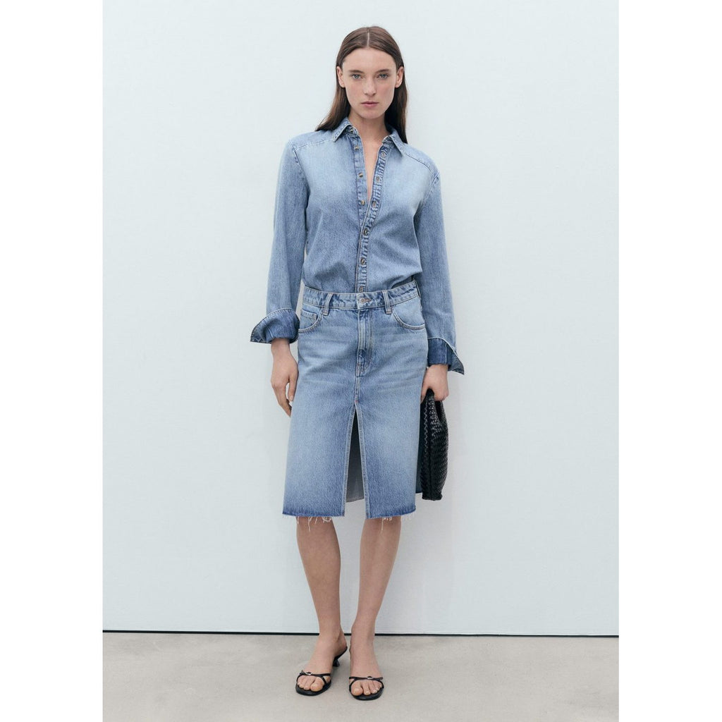 Jupe Paulina - Bleu Moyen