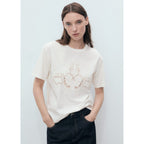 T-Shirt Hen - White