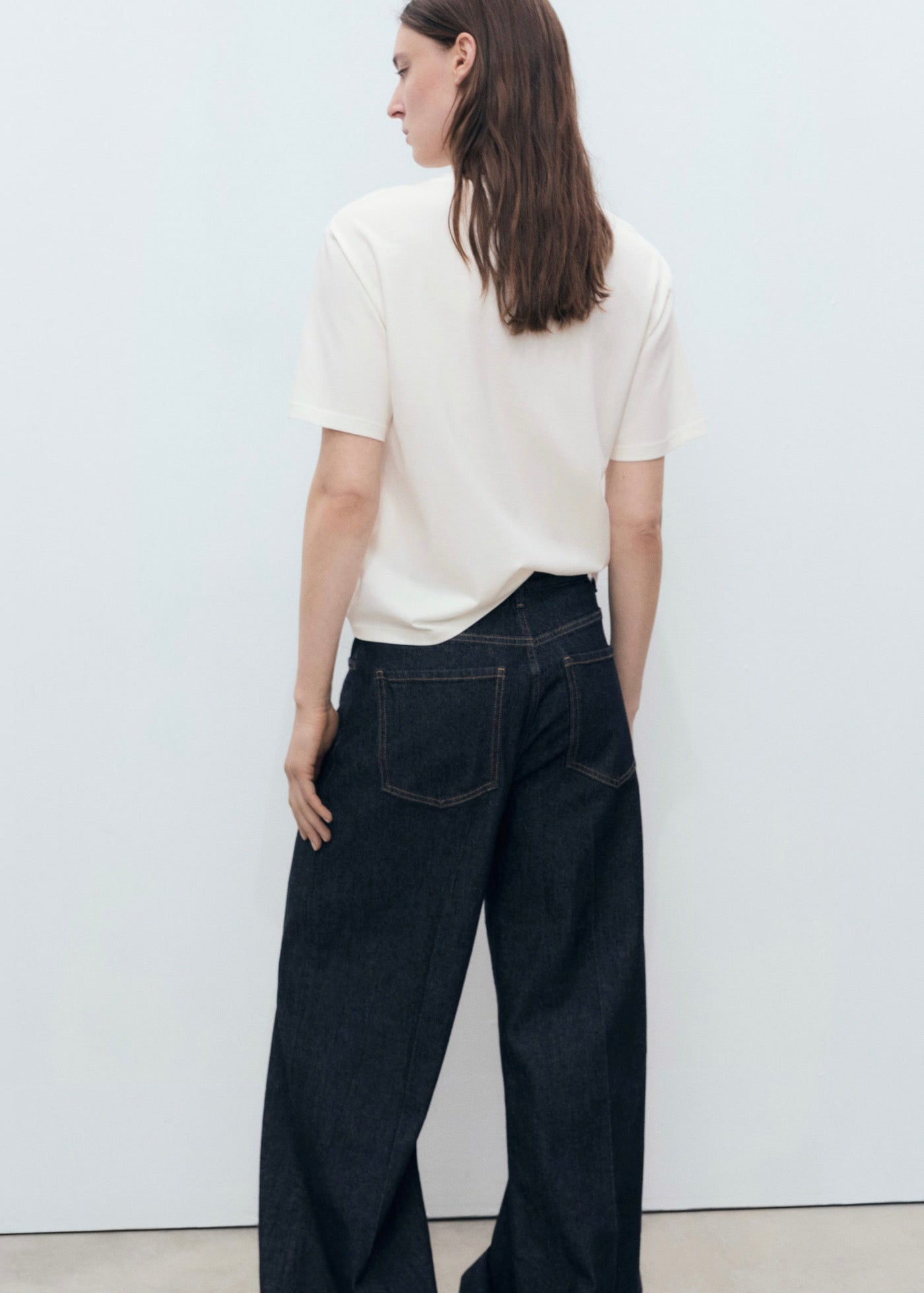 Embroidered Cotton T-Shirt - White