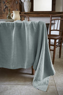 Nappe Rectangle - Lin Lavé - Soline - Azur