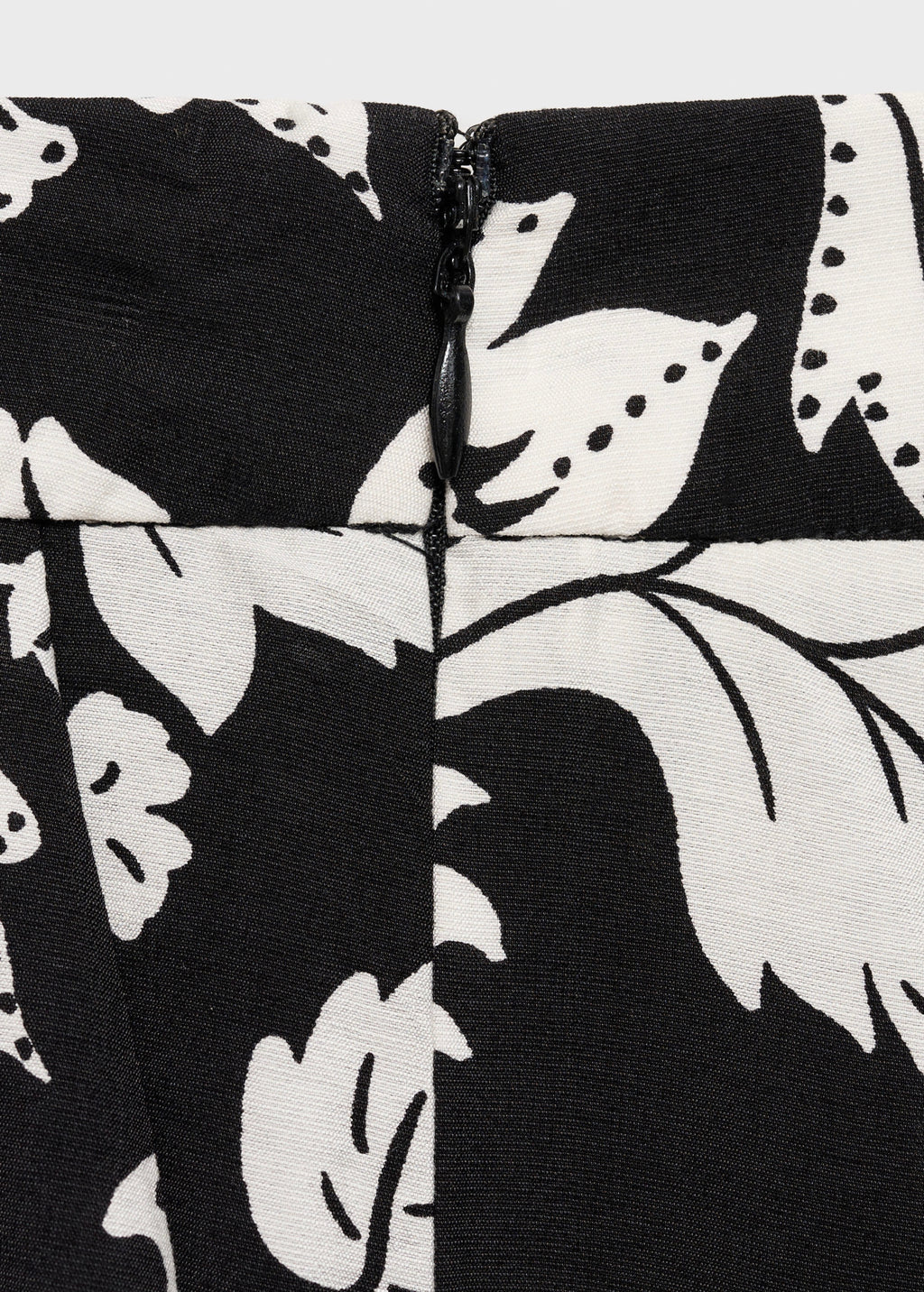 Floral Print Straight-Leg Trousers