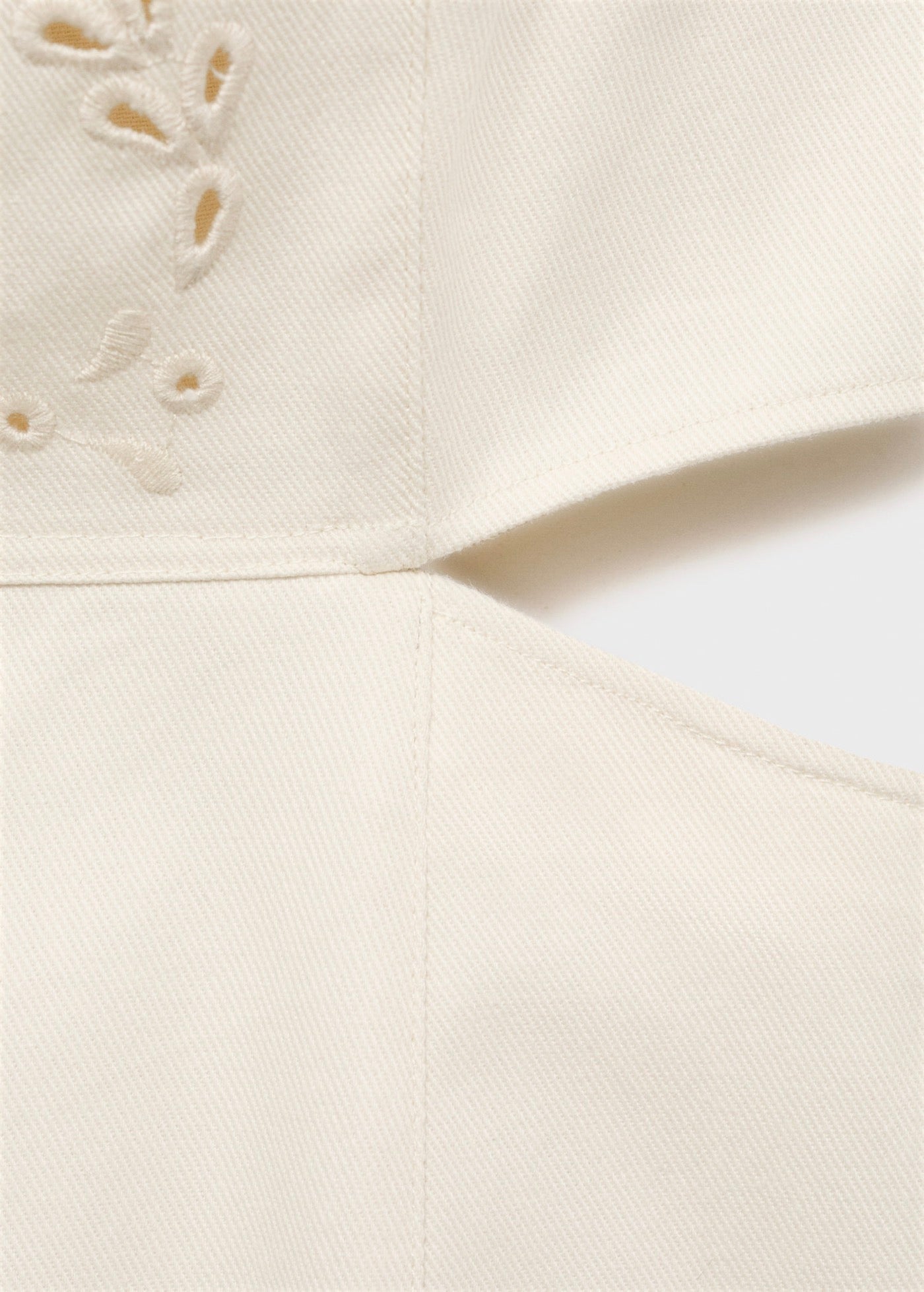 Robe Détails Ajourés Ouvertures