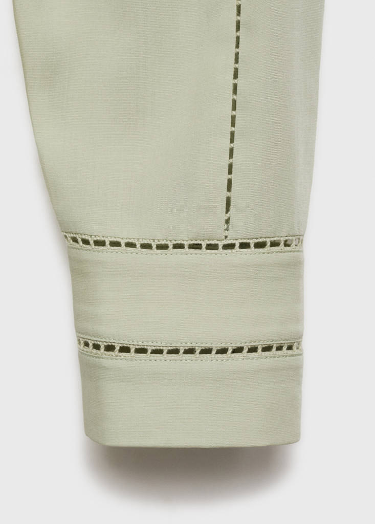Blouse Lyocell Détails Ajourés