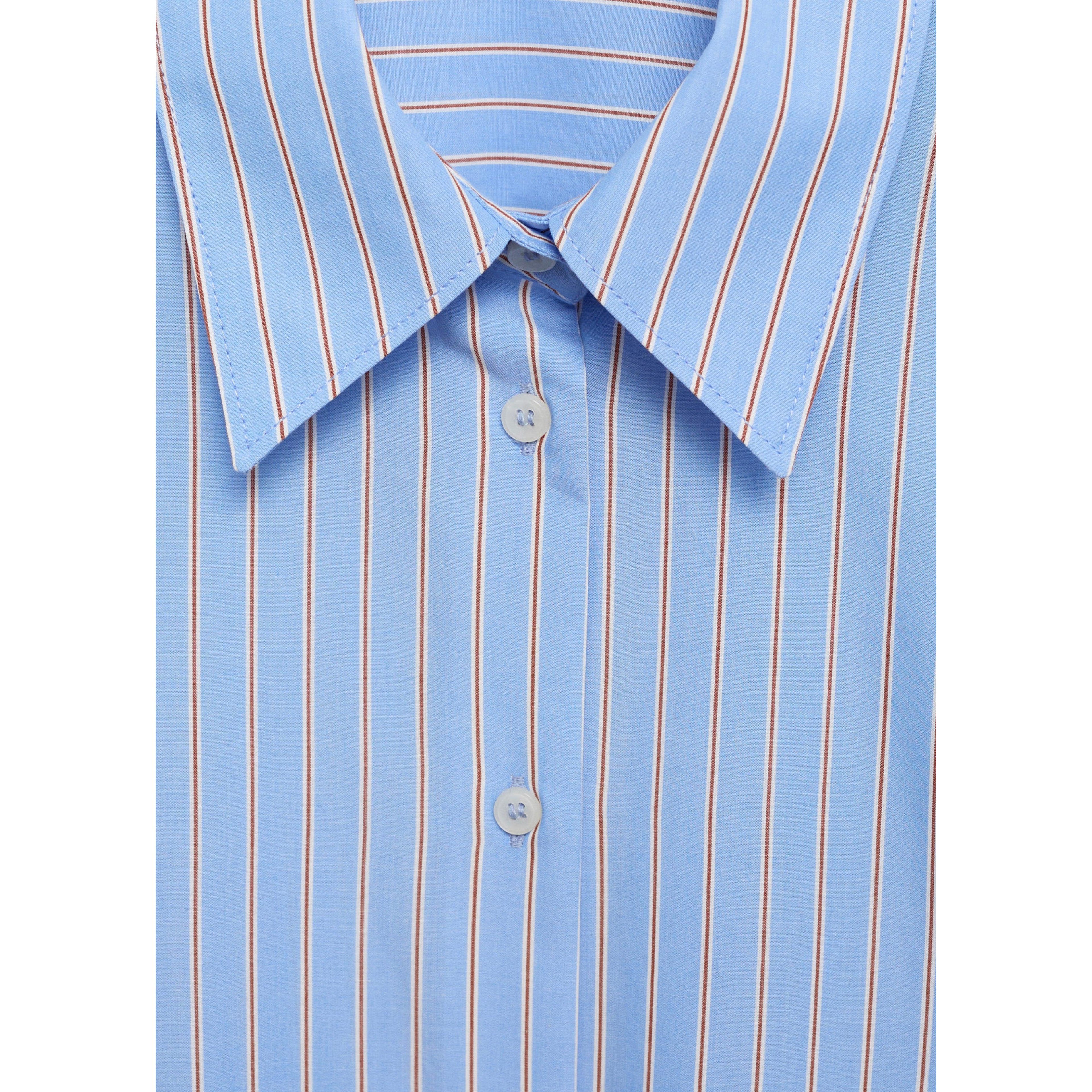 Flannel Check Pyjama Shirt - Blue