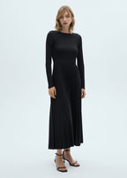 Robe Évasée Plissée