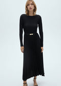 Robe Évasée Plissée