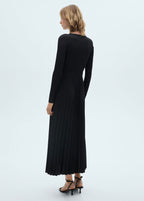 Robe Évasée Plissée