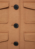 Veste Laine À Poches