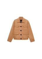 Veste Laine À Poches