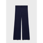 Cotton-Linen Knit Trousers