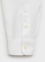 Chemise Popelin Blanc - Garçon