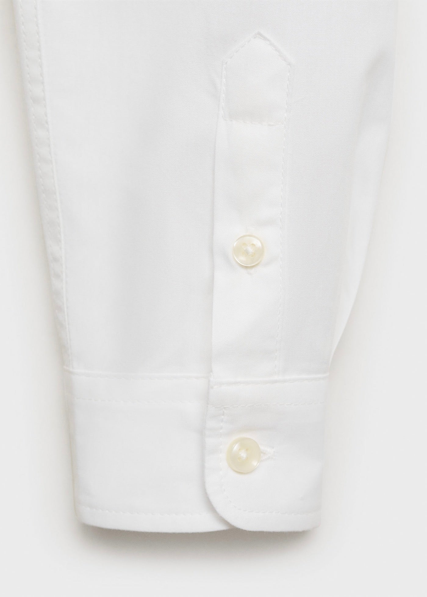 Chemise Popelin Blanc - Garçon