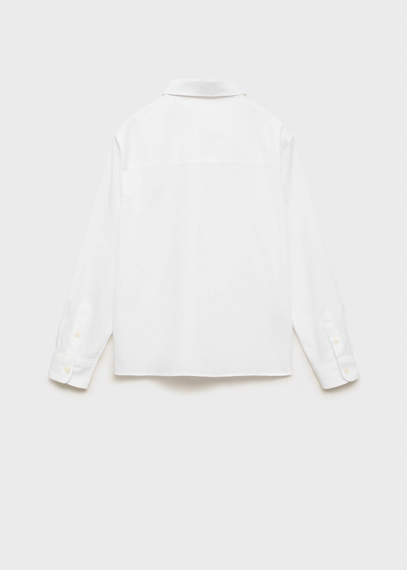 Chemise Popelin Blanc - Garçon