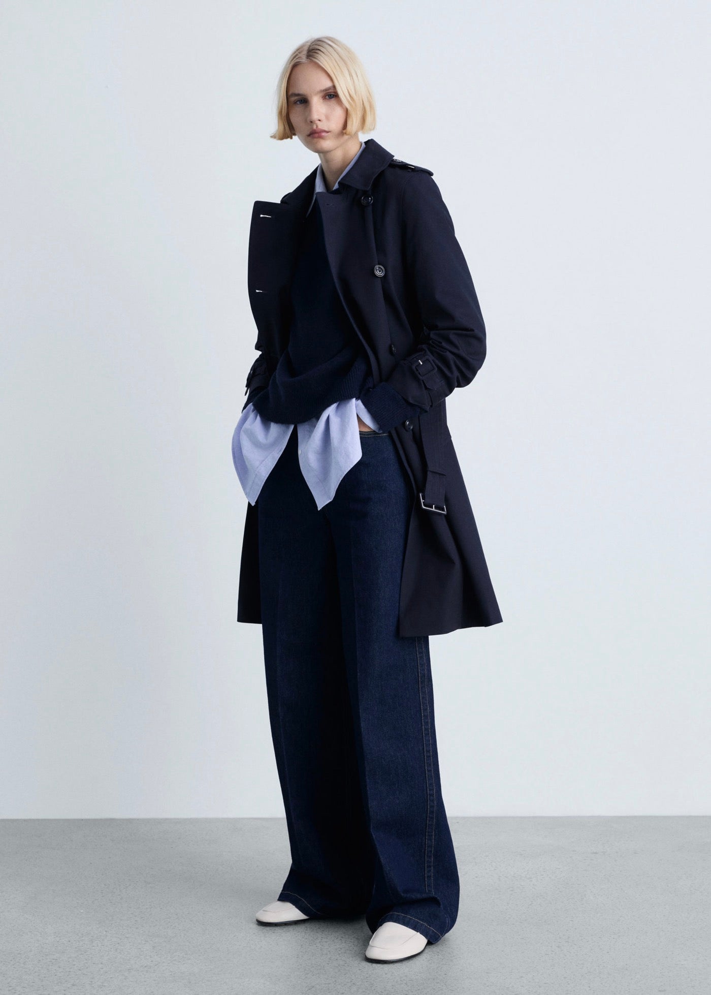 Trench Classique Ceinture