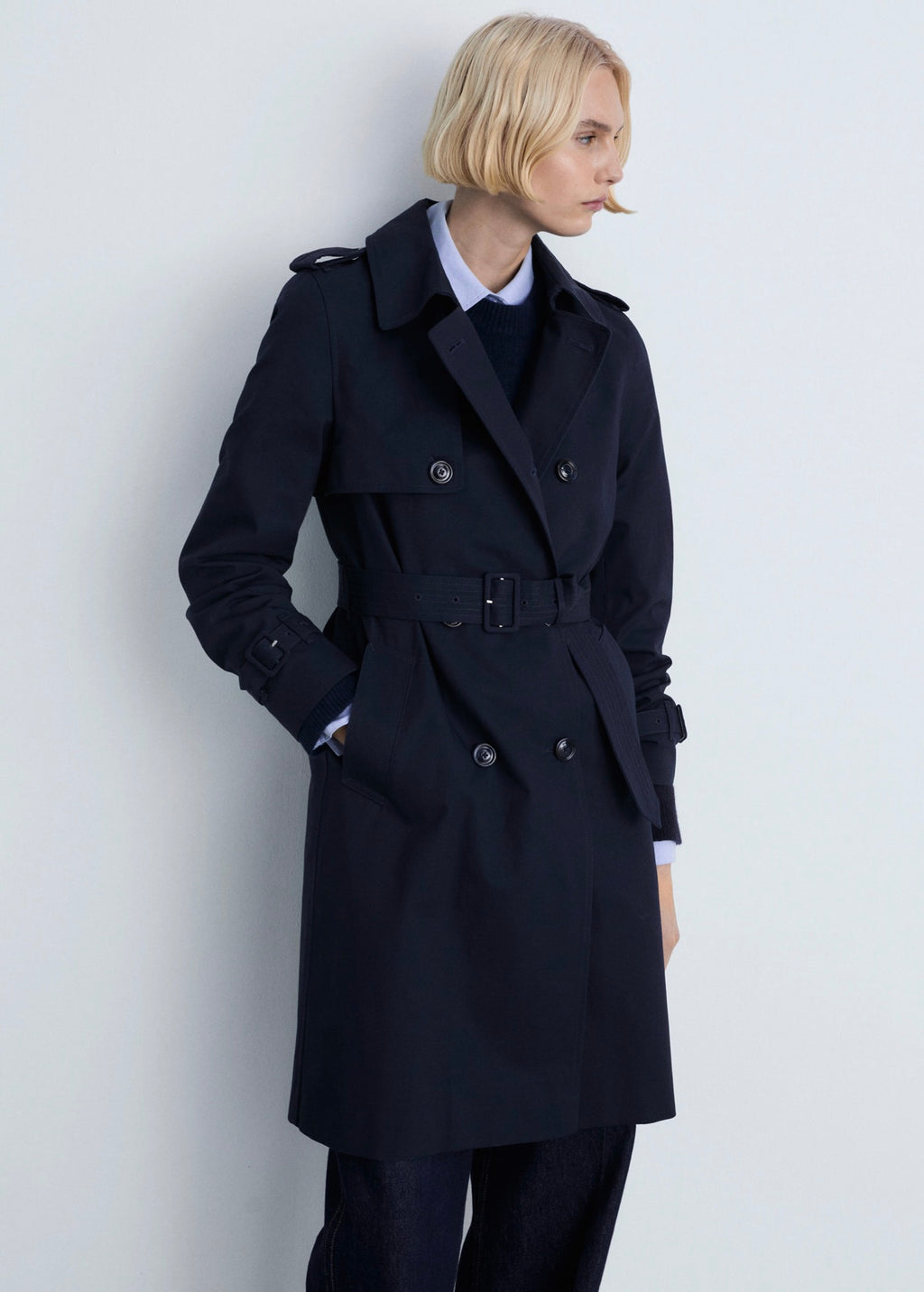 Trench Classique Ceinture