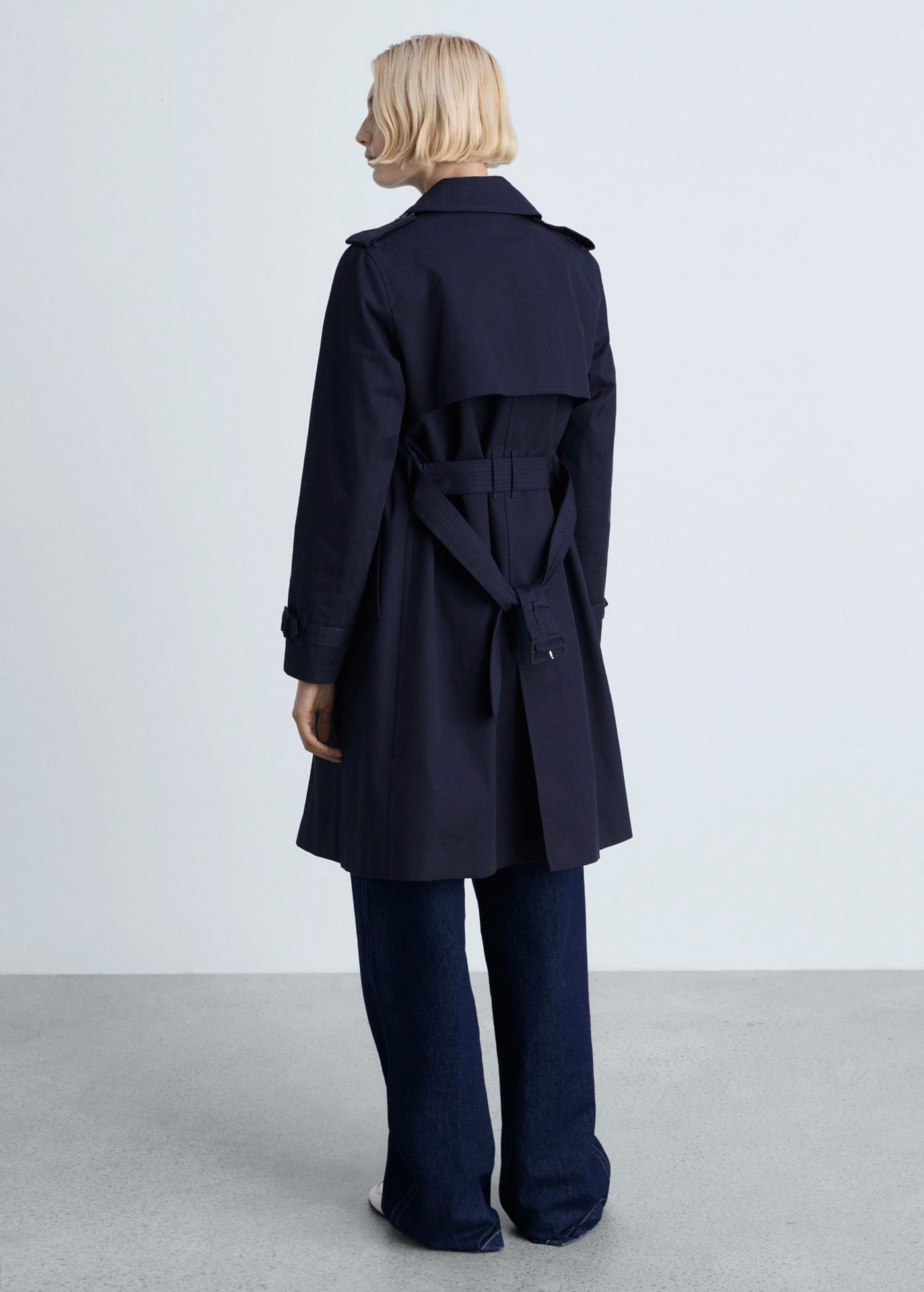 Trench Classique Ceinture