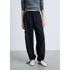 Cargo Trousers with Adjustable Hem