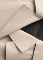 Trench Crop Cuir