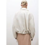 Blouson Bomber Ourlet Réglable