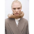 Blazer Traje Lana Mezclada - Medium Brown