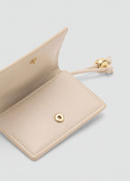 Porte-Monnaie Similicuir Avec Détails En Perles