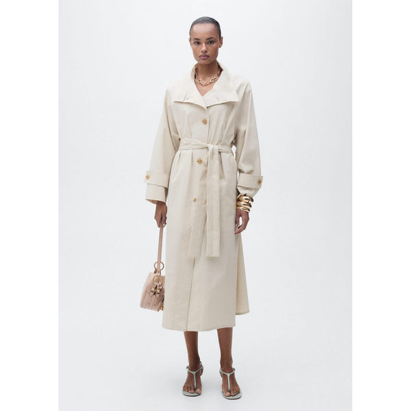 Oversized Cotton Trench