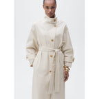 Gabardina Biscuit - Gris claro/Pastel