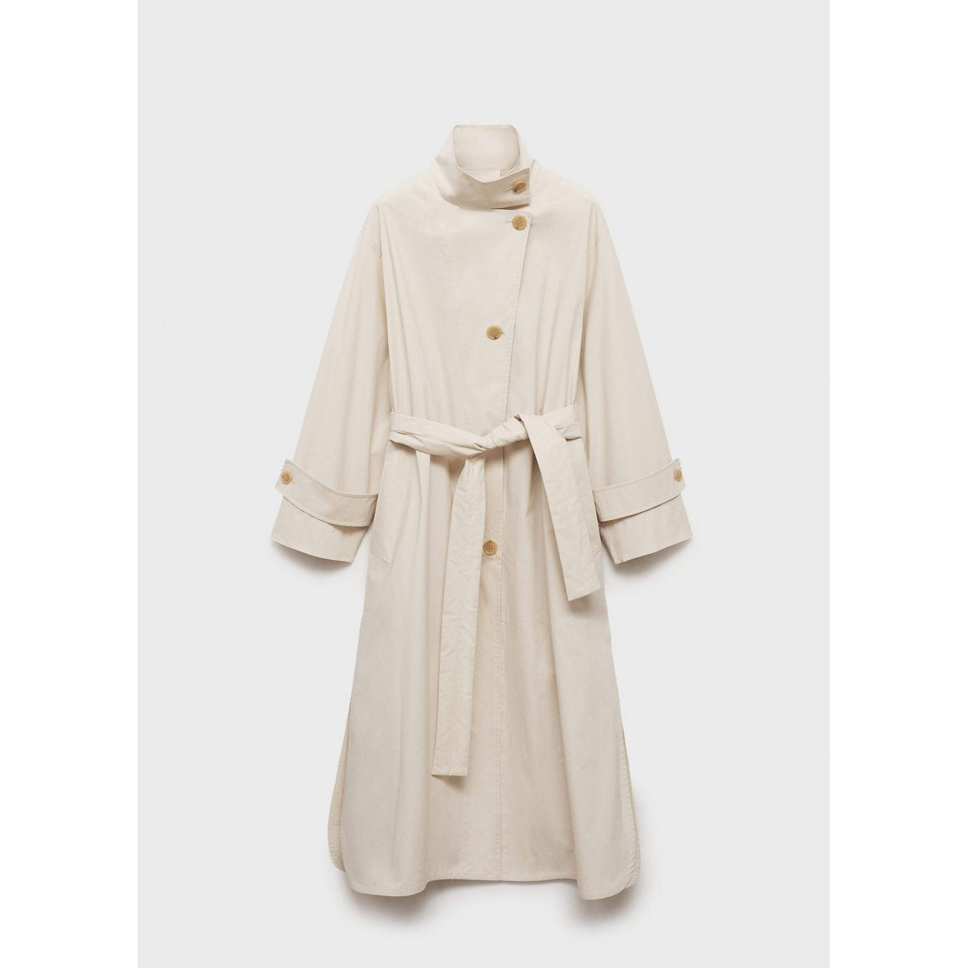 Gabardina Biscuit - Gris claro/Pastel