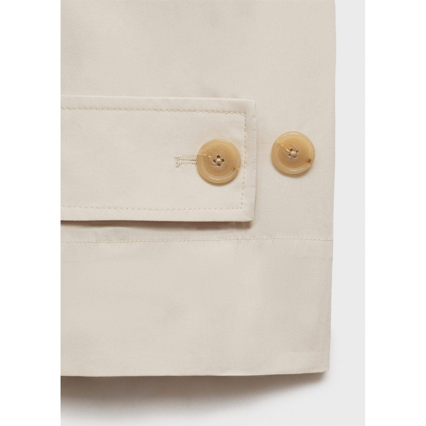 Gabardina Biscuit - Gris claro/Pastel