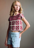 Short Jenna Azul Claro - Niña